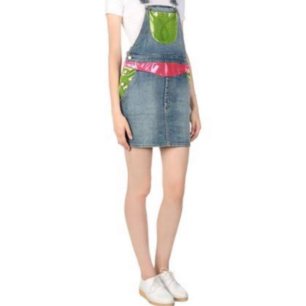 Jeremy Scott overalls.